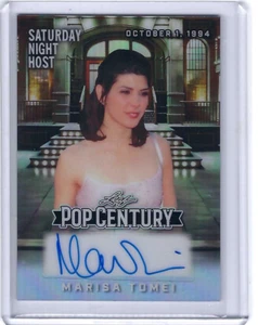 MARISA TOMEI 2025 LEAF METAL POP CENTURY AUTO /5 - Picture 1 of 1