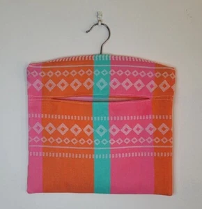 Laundry Clothes Peg Bag Peg Holder Stripe Design - Picture 1 of 2