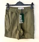 KRONSTADT Knox jogger Recycle cotton shorts, green, Size L