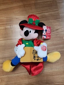 Vintage Disney Store 2002 Holiday Musical Dancer Plüschtier Stofftier funktionstüchtig - Bild 1 von 3