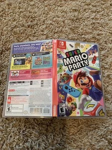 Estuche de repuesto vacío y obras de arte ¡SOLO! Super Mario Party - Nintendo Switch - Imagen 1 de 9