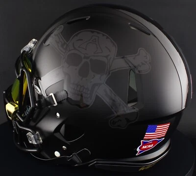 ARMY BLACK KNIGHTS NCAA Riddell Speed Full Size AUTHENTIC Football Helmet - Image 1 of 4