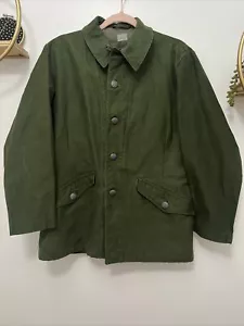 Chaqueta Militar Sueca C48 Años 1970 De Colección Ejército de Vietnam Verde Ejército Marina Marine B2 - Imagen 1 de 5
