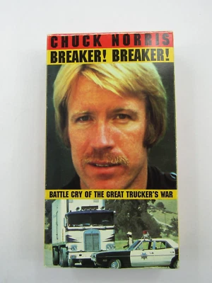 VTG Chuck Norris Breaker! Breaker! VHS Battle Cry of the Great Truckers War 1993 - Image 1 of 4