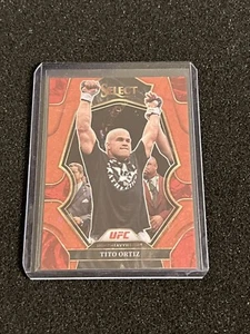 Tito Ortiz 2023 Panini UFC Select H2 Premier Level Red Disco Prizm #d /99 Legend - Picture 1 of 2