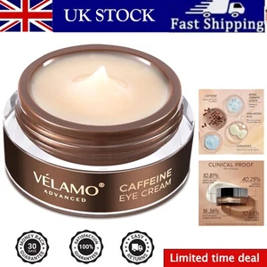 Caffeine Eye Cream 15g: Reduce Dark Circles & Puffiness for Youthful Eyes - Picture 1 of 8