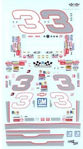Calcomanía Nascar Powerslide #3 Goodwrench 1988-89 Dale Earnhardt 1/24 - Imagen 1 de 2