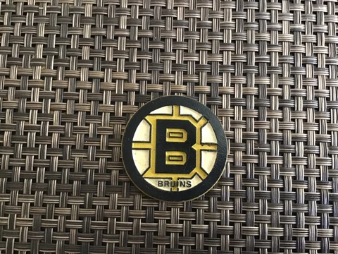 NHL Vintage rubber fridge Boston Bruins  standing board magnet Cover