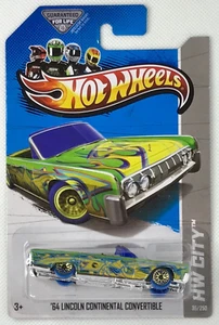 2013 Hot Wheels Treasure Hunt 64 Lincoln Continental Convertible Limited Edition - Picture 1 of 2