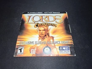 Lords of EverQuest Exclusivo Elddar Alliance Demo PC Windows Juego EX+NM COMPLETO - Imagen 1 de 3