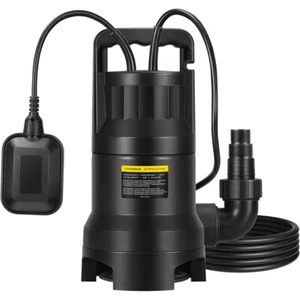 3/4HP Sump Pump w/ with Automatic Float Switch Submersible Basement Sewage Pump - Picture 1 of 8