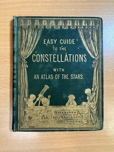An Easy Guide to the Constellations by Rev. James Gall Hardcover circa 1900 - Imagen 1 de 5