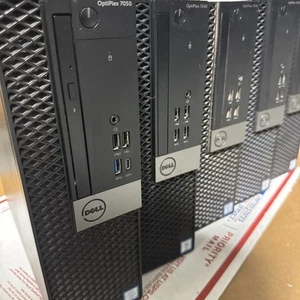 Lot 5 PC Dell Desktop OptiPlex 7040, 7050 SFF Core i5 4-16GB, SSD HDD Read Desc - Bild 1 von 9
