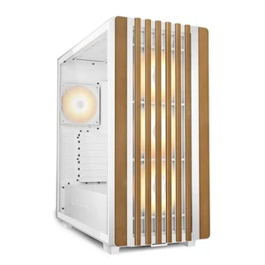 Rebel C70G RGB Weiß ATX PC Gehäuse - Afbeelding 1 van 6