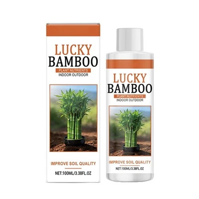Lucky Bamboo Plant Nutrients Liquid Fertilizer Indoor Outdoor NEW - Bild 1 von 4