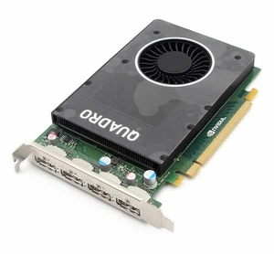 For Nvidia Quadro M2000 4GB GDDR5 PCIe 4-Port Video Graphics Card 128BIT 768MHZ - Picture 1 of 5