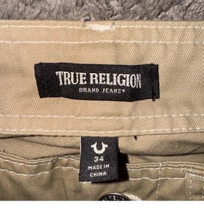 True Religion Travertin Cargohose Größe 34 - Bild 1 von 3