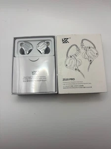 Auriculares internos de metal de alta fidelidad KZ ZS10 Pro 4BA+1DD 5 controladores (sin micrófono) - Imagen 1 de 5