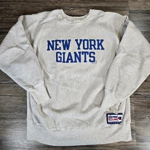 Vintage 90s New York Giants NFL Champion Reverse Weave Sweatshirt Size XL - Picture 1 of 13