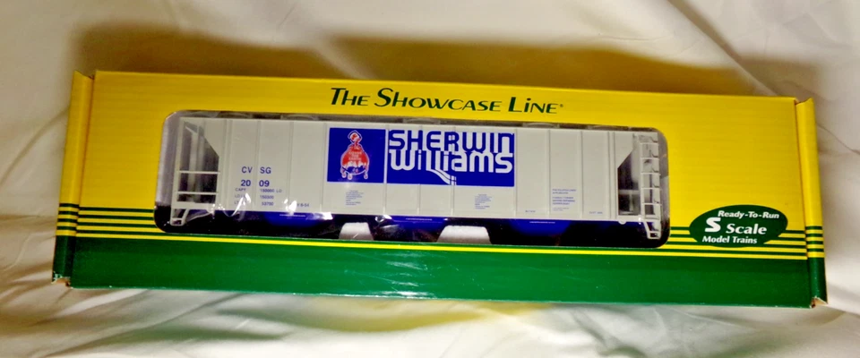 S-Helper Service CVSG 01962 Sherwin Williams 3 Bay Hopper #1 2009 / S Gauge / - Image 1 of 2