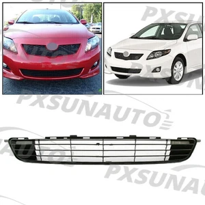 Front Bumper Lower Grill Fit For 2009-2010 Toyota Corolla Black Factory Style - Picture 1 of 5