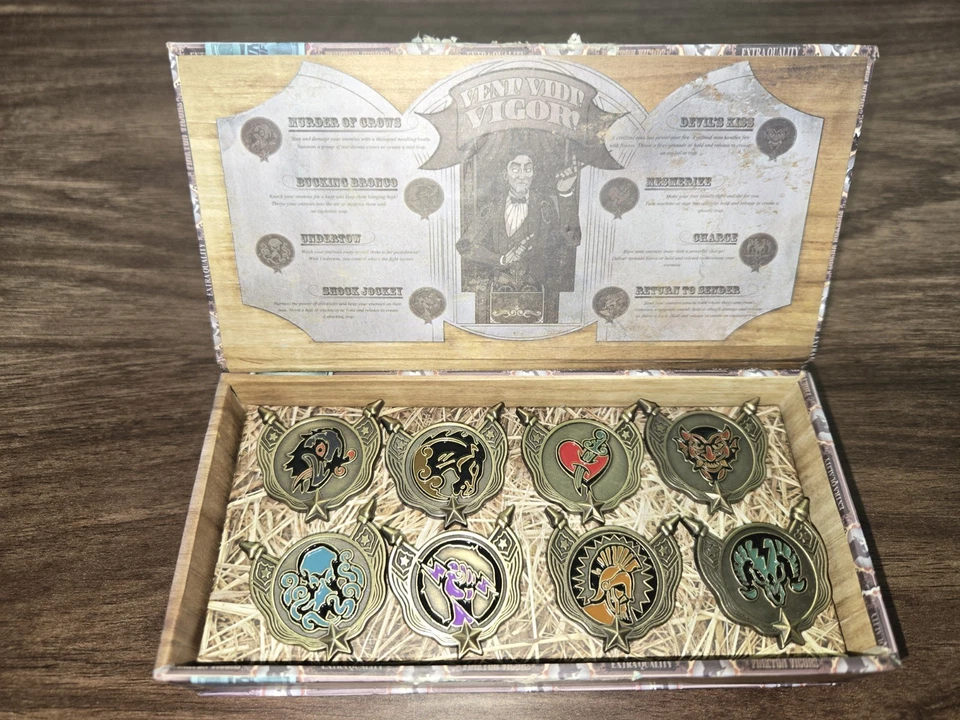Juego de prendedores Bioshock Infinite Deluxe Bronze Vigor Foto 1 de 3