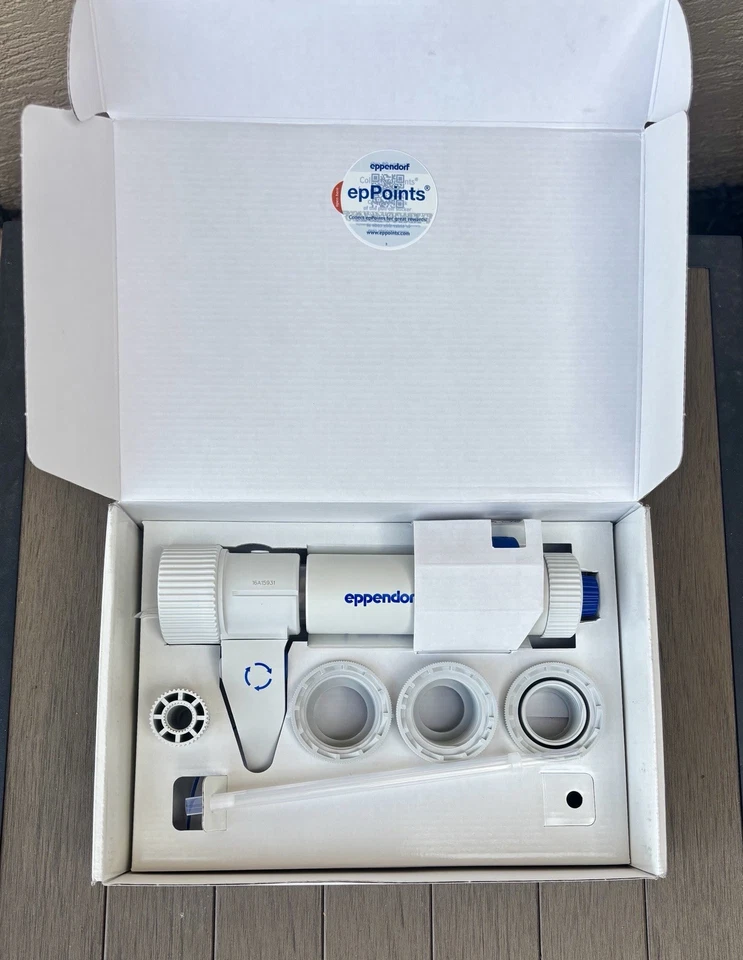 Eppendorf 4961000047 Varispenser® plus 顶级分装机范围:1 至 5 毫升全新 — 第 1/4 张图片