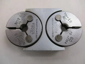 GTD 5/16-18 NC-3 Set di indicatori ad anello filettato Go .2764 No Go .2734 Made in USA - Foto 1 di 3