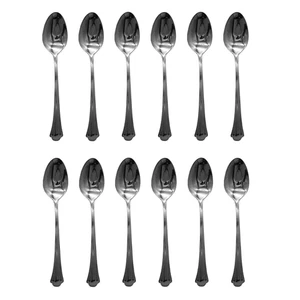 Gorham Nouveau 18/8 Stainless Steel 6 1/4" Teaspoon (Set of Twelve) - Picture 1 of 4