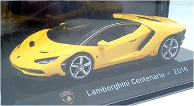Altaya 1/43 Scale 151023B - 2016 Lamborghini Centenario - Yellow - Image 1 of 4