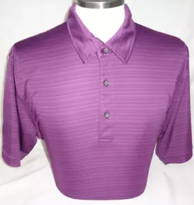 NEW MENS ASHWORTH GOLF S/S EZ TECH TOUR PERFORMANCE STRIPE POLO SHIRT, PICK SIZE - Picture 1 of 2