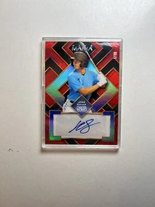 #1/10! 2023 Wild Card Auto Mania Prospects #'d /10 Jose Salas Autograph RC Card - Picture 1 of 2