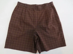 EP PRO Golf Hose Bermuda Shorts Gr.12 ca 42 Karo braun beige TIP TOP /D30 - Bild 1 von 4