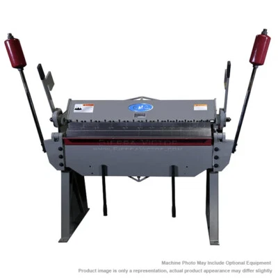 GMC BB-412-6HD 4 ft x 12 Ga. Freno de caja y cacerola | Freno de dedo de metal Foto 1 de 4