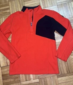 Boys youth M spyder raider fleece pullover sweater 1/4 zip - Picture 1 of 3