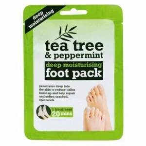 2 Tea Tree Peppermint Deep Moisturising Foot Feet Treatment Pack Repair Cracked - Picture 1 of 1