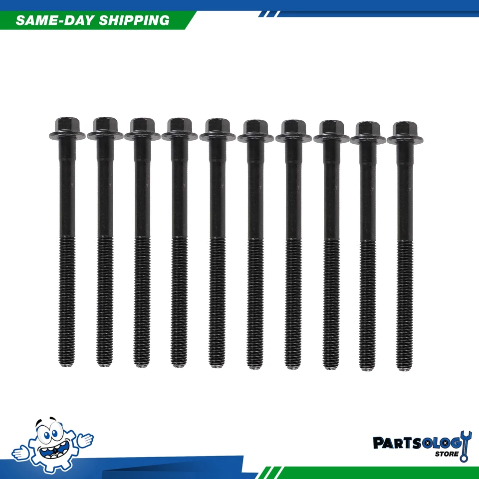 Kit de pernos de cabeza DNJ HBK420 para 92-04 Ford Mercury Focus 1.9L 2.0L L4 SOHC 8v Foto 1 de 1