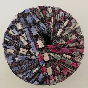Berlini Leiterband Maxi Garn #81 Victoria 50 gr 98 Yds rosa elfenbein blau Nylon - Bild 1 von 5