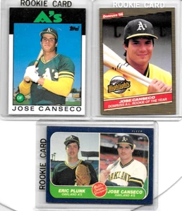 JOSE CANSECO PREMIUM MIXED TEAMS LOT: 3 ROOKIES+ (72) MINT ALL DIFFERENT CARDS - Picture 1 of 1