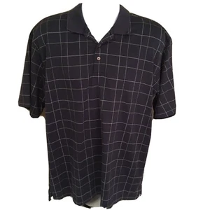 Lone Cypress Pebble Beach Polo Shirt Medium Blue Double Mercerized Free Shipping - Picture 1 of 7