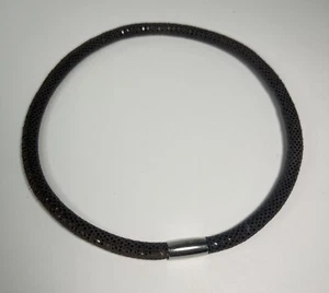 Brighton Woodstock Chocolate Brown Two Strand Bracelet magnetic closure - Picture 1 of 2