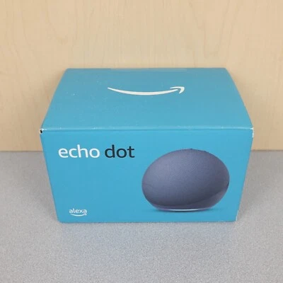 Amazon Echo Dot 5th Gen Deep Sea Blue Open Box - Image 1 of 4