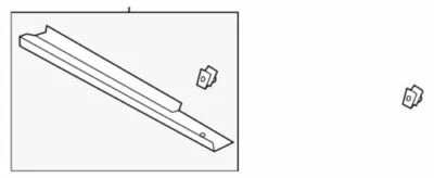OEM NUEVO 13-18 Ford C-Max Híbrido Titanio Energi Balancín Moldura AM5Z-5810176-C Foto 1 de 2