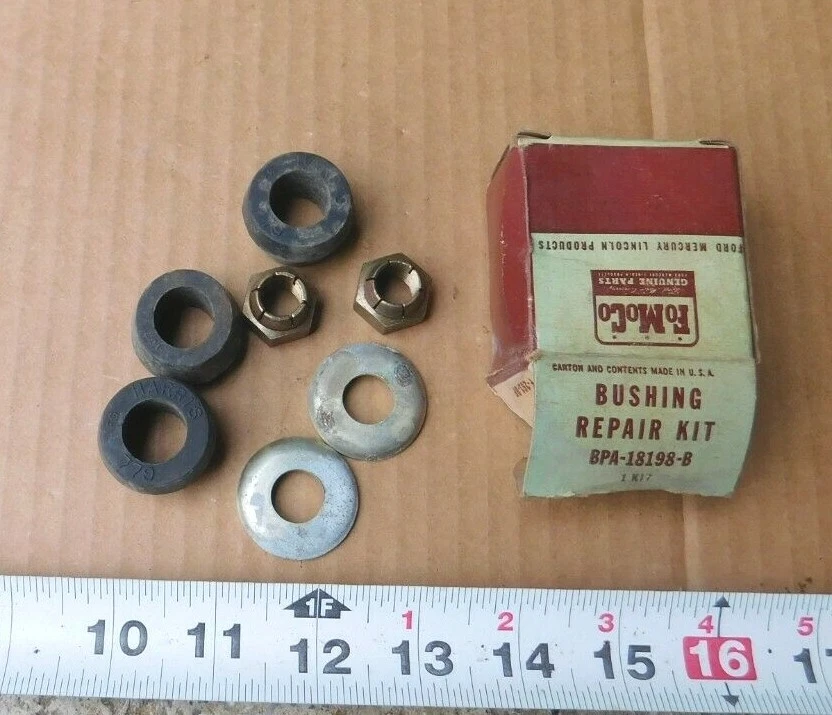 KIT DE BUJE DE SUSPENSIÓN DE MONTAJE DE PUNTAL NUEVO 1961-64 MERCURY COMET & METEOR NUEVO 1962 Foto 1 de 1