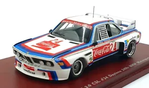 TSM Model 1/43 Scale TSM114347 - 1976 BMW 3.0 CSL #24 Daytona 24Hr BMW Coco-Cola - Picture 1 of 5