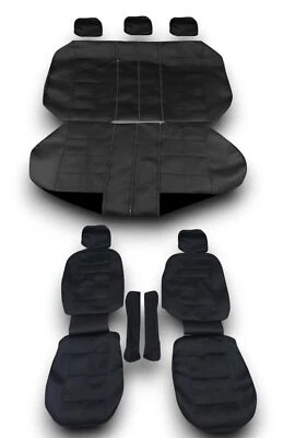 Juego de fundas de asiento para Audi A7 negro Foto 1 de 4