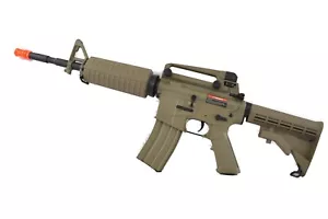 Full Metal Gear Box Electric Full/Semi-Auto M4 A1 Style Airsoft Gun 9503 Tan - Picture 1 of 6