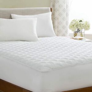 EXTRA DEEP 16"/40CM QUILTED MATRESS MATTRESS PROTECTOR FITTED BED COVER ALL SIZE