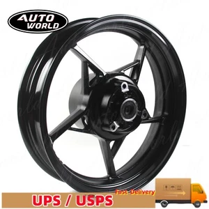 Llanta trasera 17"" negra brillante para Kawasaki Z500 SE / Ninja 500 R 2024-2025 - Imagen 1 de 10
