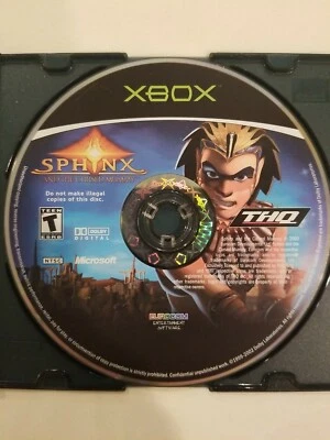 Sphinx and the Cursed Mummy (Microsoft Xbox) VIDEO GAME DISC ONLY TESTED - Image 1 of 3